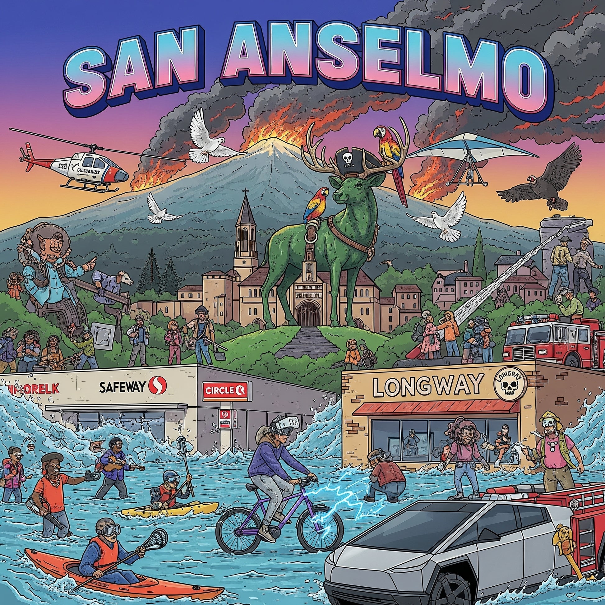 San Anselmo Shirt #3 - Kids Size