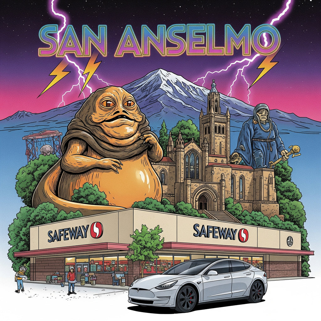 KIDS - SAN ANSELMO - GILDAN FRONT PRINT TEE