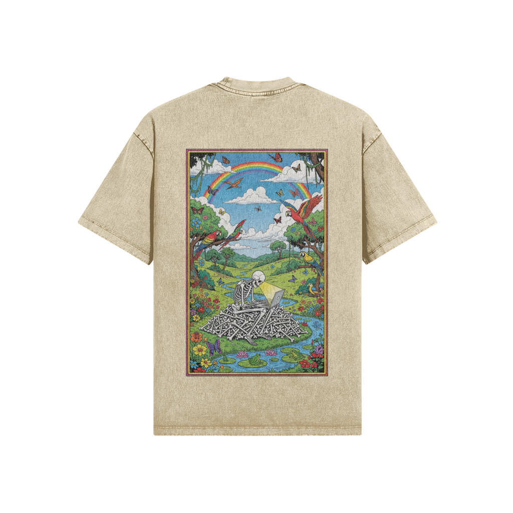 CPU SKELLY - OVERSIZE TEE