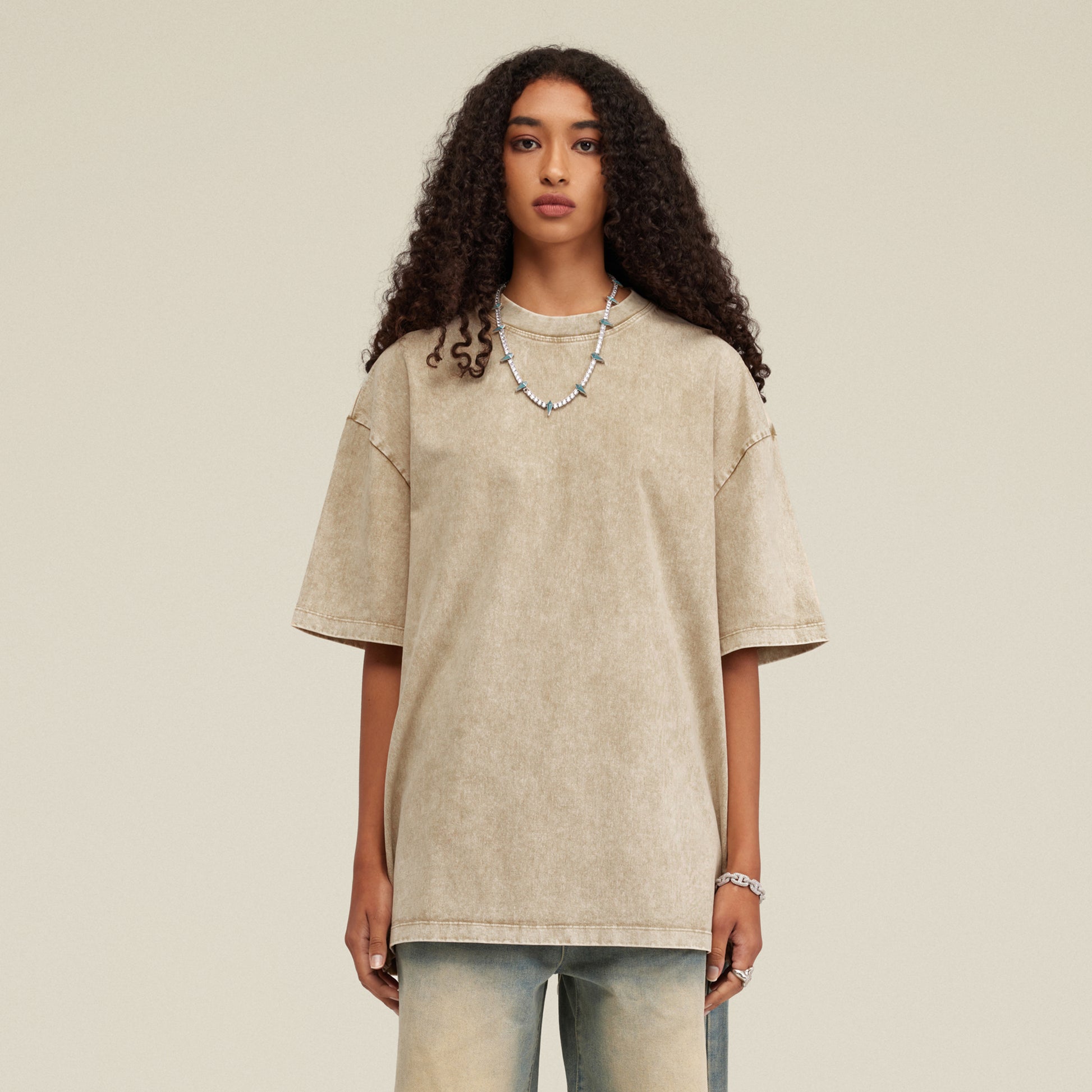DOOMSCROLLER - OVERSIZE BOXY TEE - 285 WEIGHT