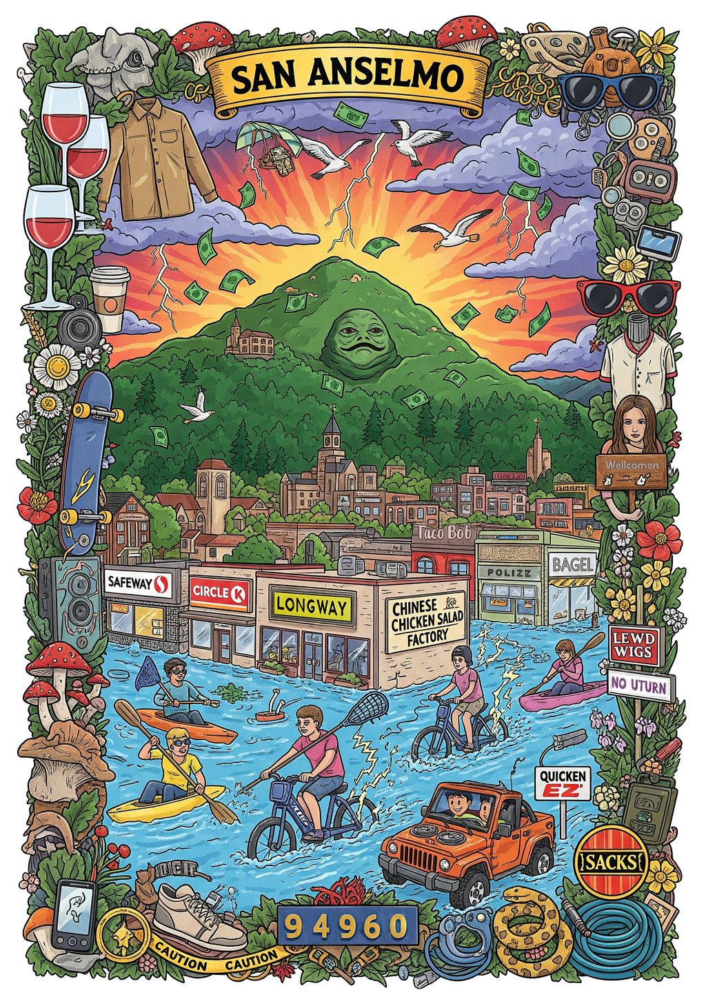 San Anselmo Hoodie - MAGIC MOUNTAIN